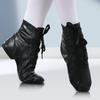 Fashion 1pairs Adult Kid Jazz Dance Shoes Lace Up Boots Woman Jazz Sneaker Dance Shoes Soft Light Weight Jazz Boots Ballet Shoes
