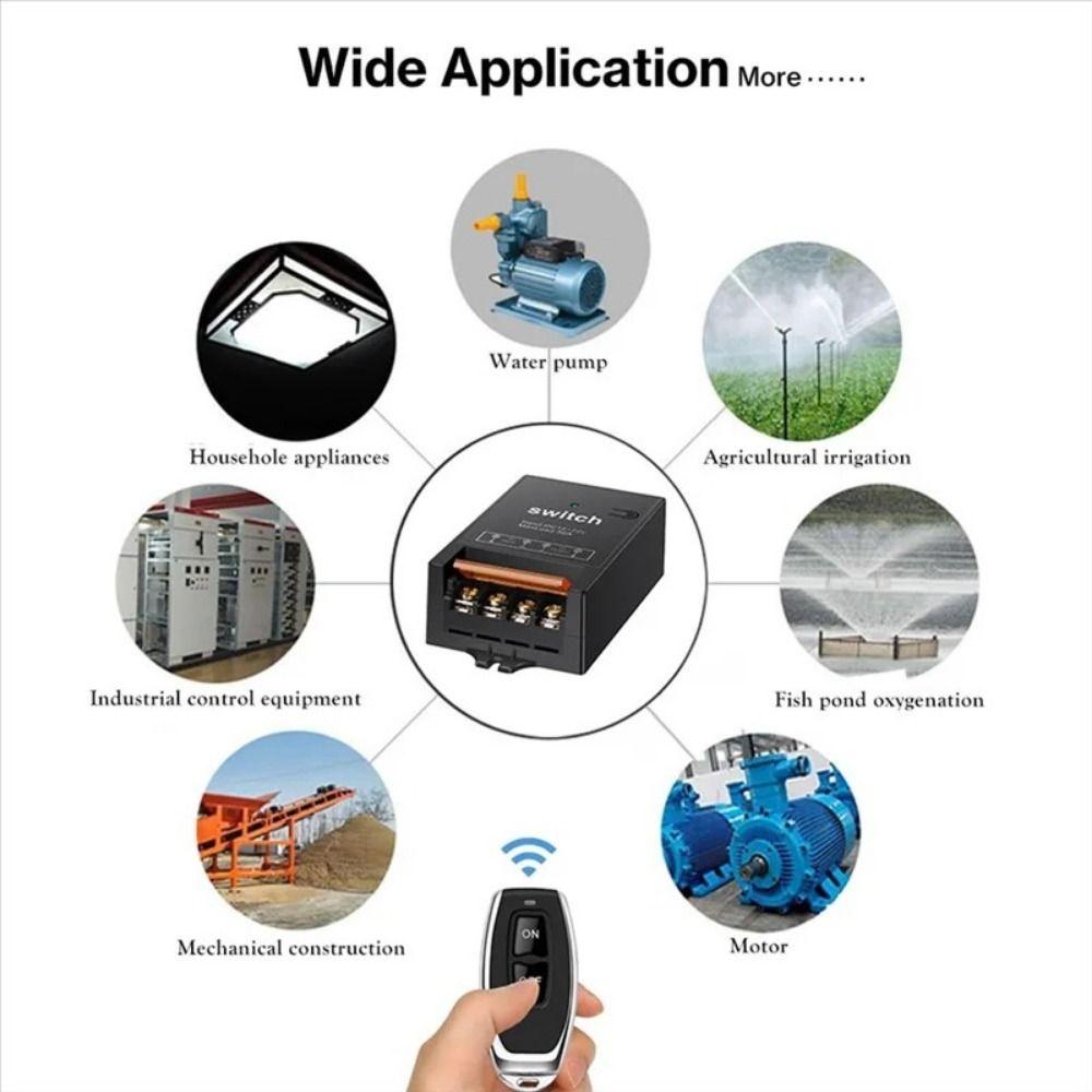 Микро приемник переключатель дистанционного управления DC 12V-72V контроллер светодиодной лампы мини реле умный переключатель вентиляторы