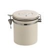 Sealed Coffee Bean Storage Box Stainless Steel Fresh-keeping Tank Coffee Bean Cans  Cafe Supplies