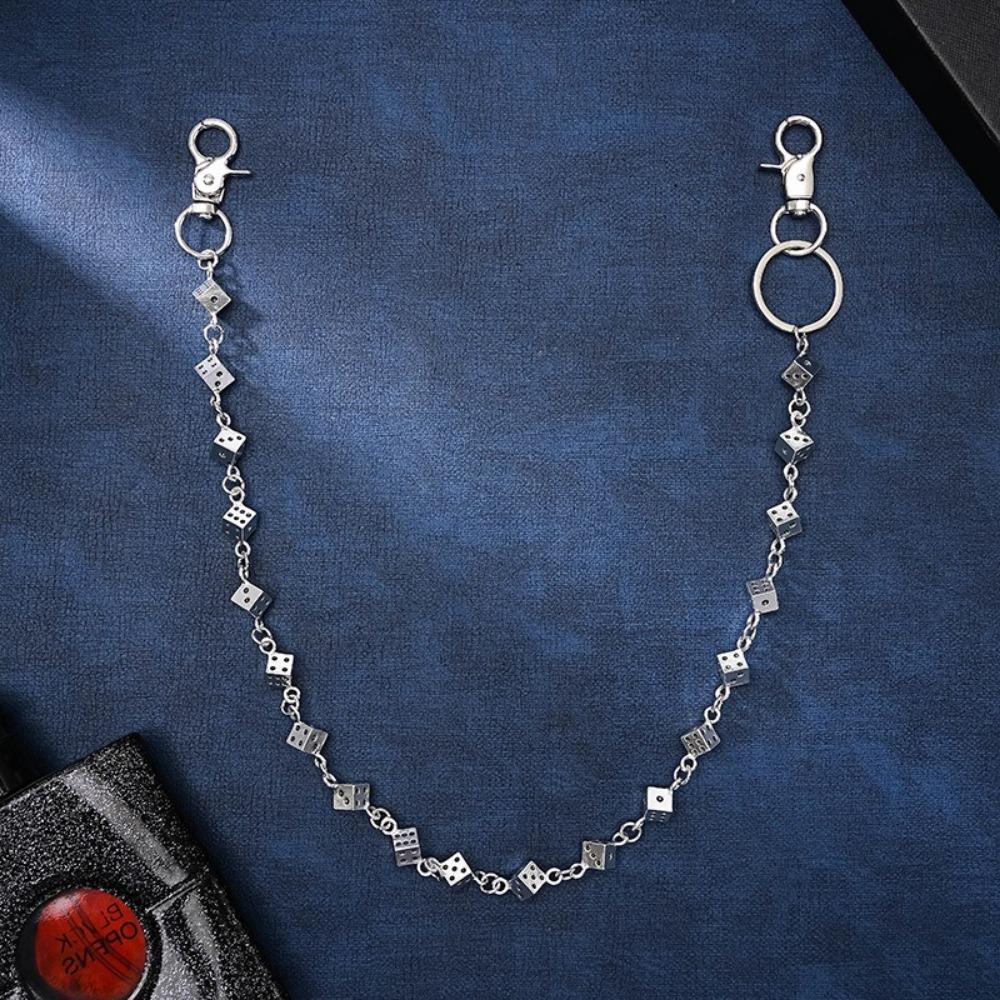 Длинные брюки поясная цепочка кисточка кошелек цепочка крутая цепочка брелок джинсы аксессуары