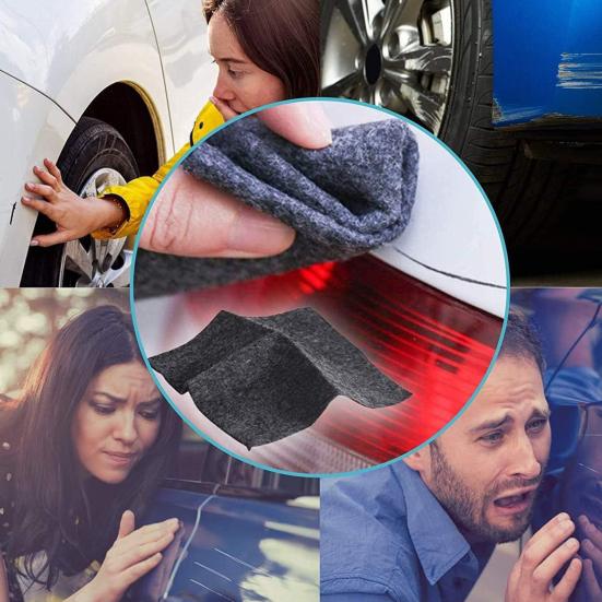 Полировальная ткань для удаления царапин с автомобиля Легкий ремонт краски Удаление водяных пятен Быстрое восстановление поверхности для всех транспортных средств Многоразовый эффективный инструмент для ухода за автомобилем
