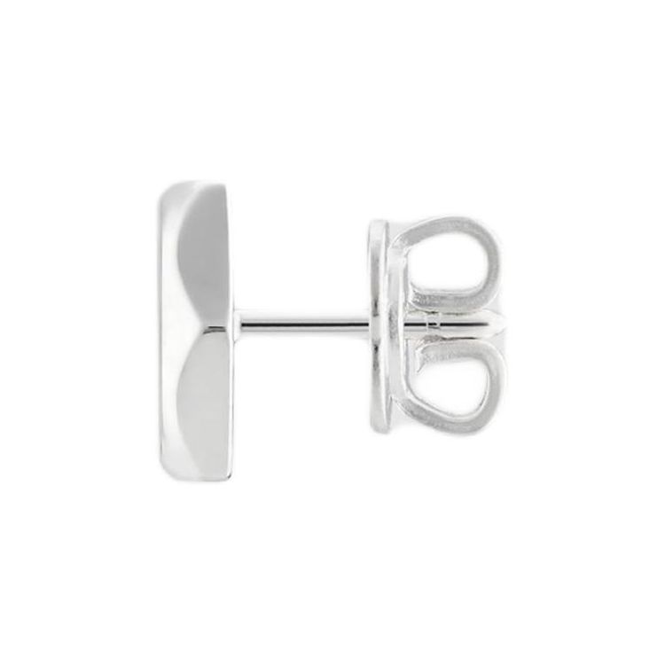 Gucci Trademark Brand Logo Engraved 925 Silver Earrings Unisex earrings 779171-J8400-8106