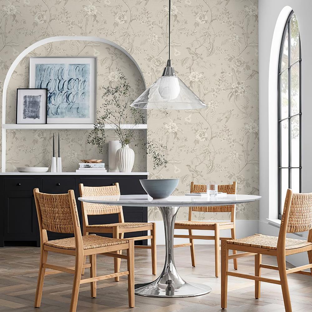 Ретро Светло-желтые Цветочные Обои Элегантная Самоклеящаяся Водонепроницаемая Наклейка для Шкафа Съемный ПВХ Водонепроницаемый Домашний Декор