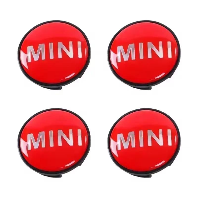 4pcs  56mm 54mm Car Wheel Center Hub Cap Badge Emblem Sticker For BMW Mini Cooper One S JCW R50 R53 R55 R56 R57 R60 F55 F56