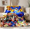 Mega Man  Soft and comfortable flannel Suitable for sofas living rooms outdoor camping travel and also makes a great anniversary gif