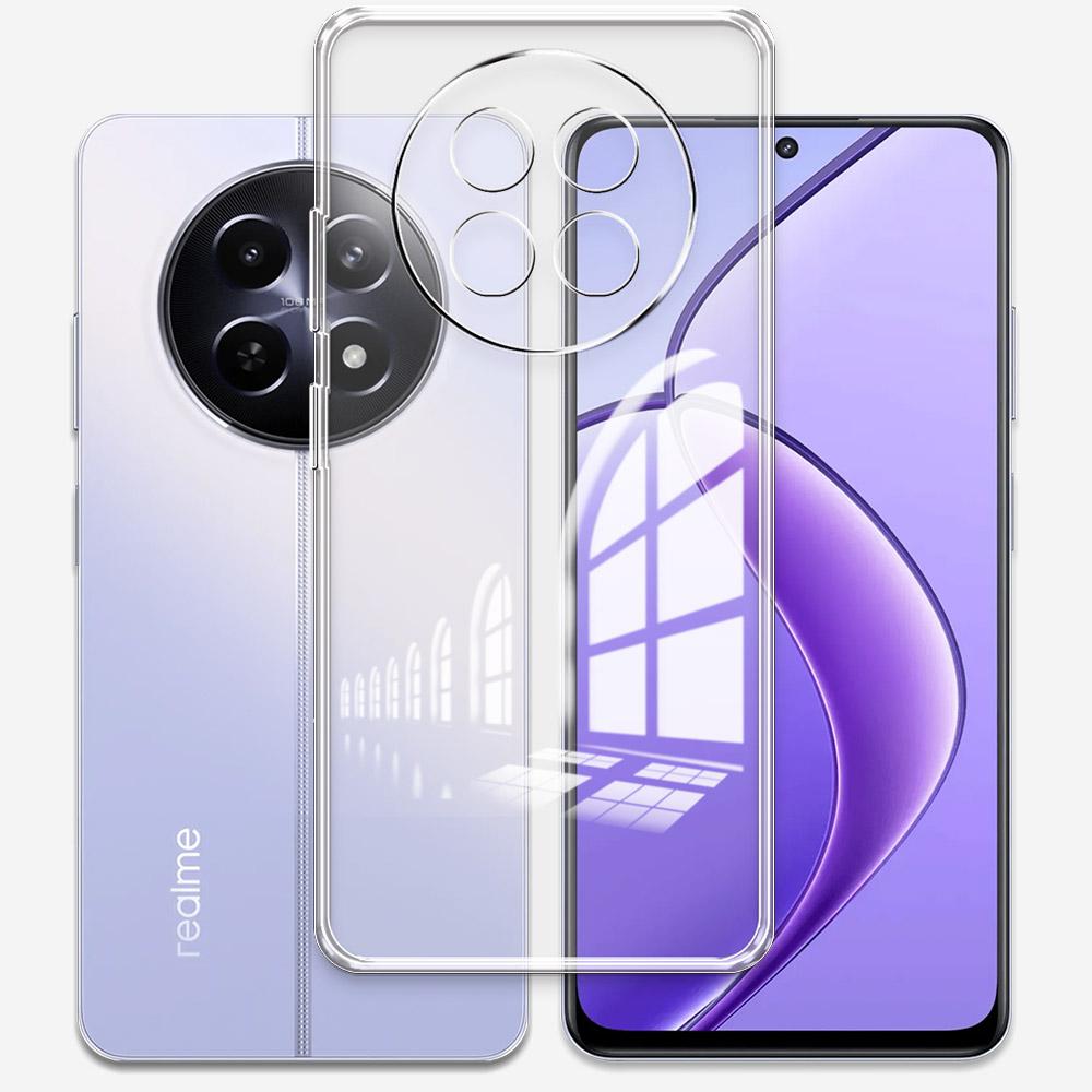 Для Realme 12 Pro Чехол Задняя крышка Прозрачный Силиконовый Мягкий Чехол для телефона Для Realme 12 Plus 5G Coque Для Realme 12 Pro Plus 5G Fundas