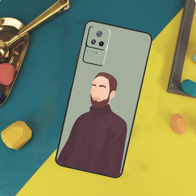 Robert Pattinson Standing Case For Xiaomi 13T 11T 12T 14T Pro 13 14 15 Ultra POCO X7 Pro X3 X5 X6 F5 F6 M6 Pro Funda