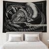 Alien horror Artwork Tapestry Hanging for Bedroom,Livingroom, Playroom,Decor Art Room Wall Tapestry Holiday and Birthday Gifts