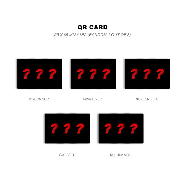 Предзаказ (грамм)I-DLE 2-й полный альбом 2 POCA Album ver.