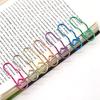 4-pack/10-pack Multifunctional Metal Heart-Shaped Pen Clip   Paperclip   Secure Hold   Writing Supplies & Notebook Accessories