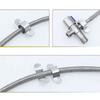 1/5Pcs Durable Stainless Steel Hexagon Nut Wrench Detachable Reusable Hex Wrench 4-point Pipe Hose Wrench Pipe Water Heater
