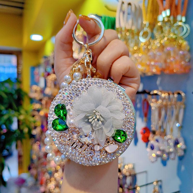 Romantic Jewelry Keyring With Sparkling Heart Design For Wedding And Party Decor