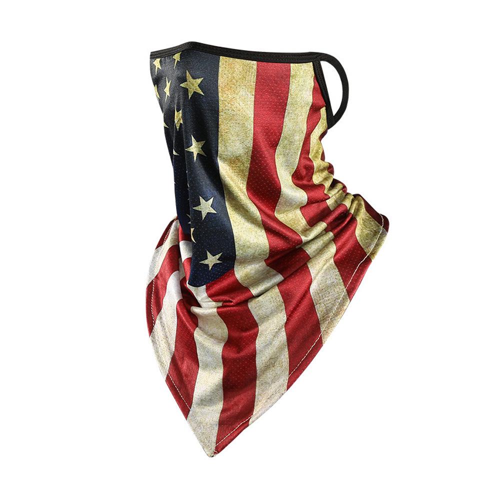 Волшебная бандана из ледяного шелка: Дышащий, быстросохнущий треугольный шарф для велоспорта, рыбалки и альпинизма (XTJ30)