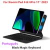 Magic Keyboard Folio For Pad 6 Pad6 11 inch Tablet For MiPad 6 Mi Pad 6 5 Pro Pad5 11' Smart Case Backlit Keyboard Cover
