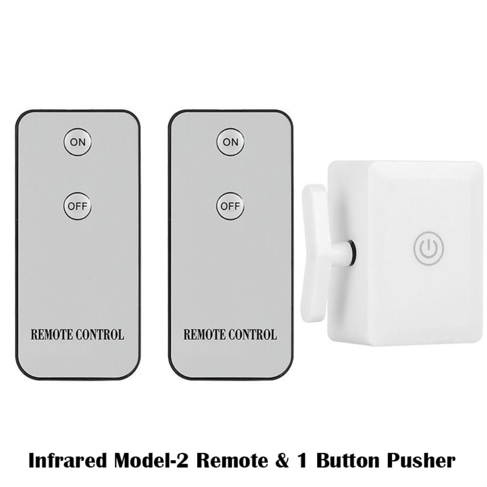 Artifact Wireless Light Button Rechargeable Remote Switch Lazy Light Off Robot  Home Accessories