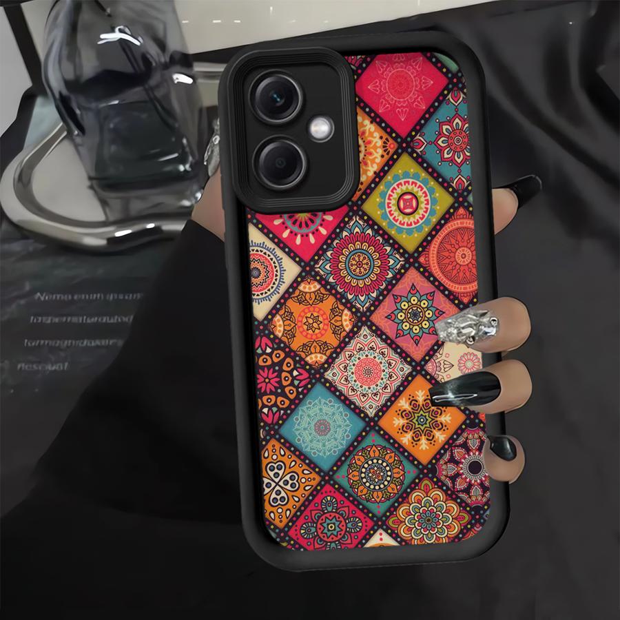 Чехол для телефона для Xiaomi Redmi Note 14 Pro Plus A1 A2 A3 A4 10 13C 12C 11 14C 11s Note 13 12 12s Ретро Бохо Стиль