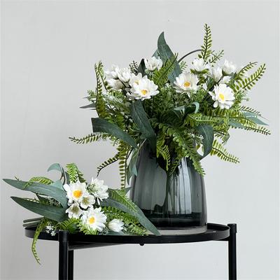 Nordic Daisy Persian Green Plant Leaf Искусственный цветок для украшения Искусственное зеленое растение Свадебный дом Искусственный цветок