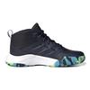 Adidas Own The Game J Wide 'Legend Ink Signal Green' (Unisex) Legend Ink / Signal Green / Signal Cyan Kids' Basketball Shoes FW4566