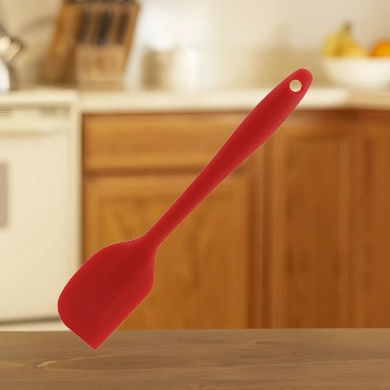 1 piece silicone spatula set - heat-resistant kitchen tool for baking, applying, and scraping - perfect for home, dormitory