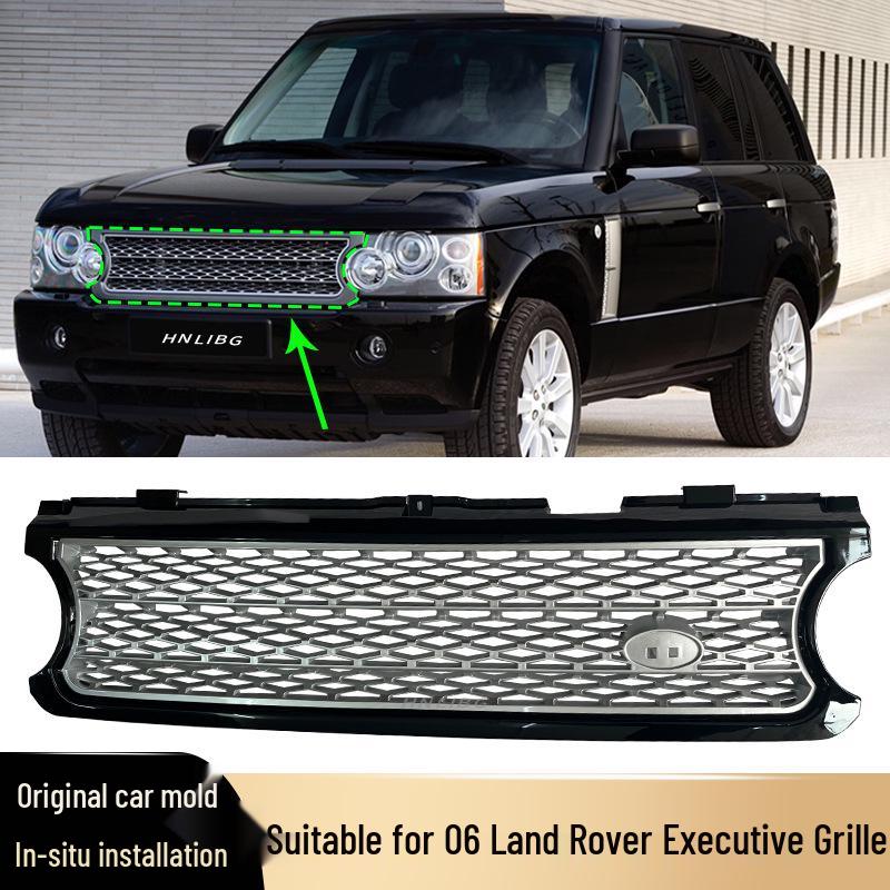 Передний бампер и решетка радиатора 2006 Range Rover Executive с воздухозаборником 4.2 Turbo