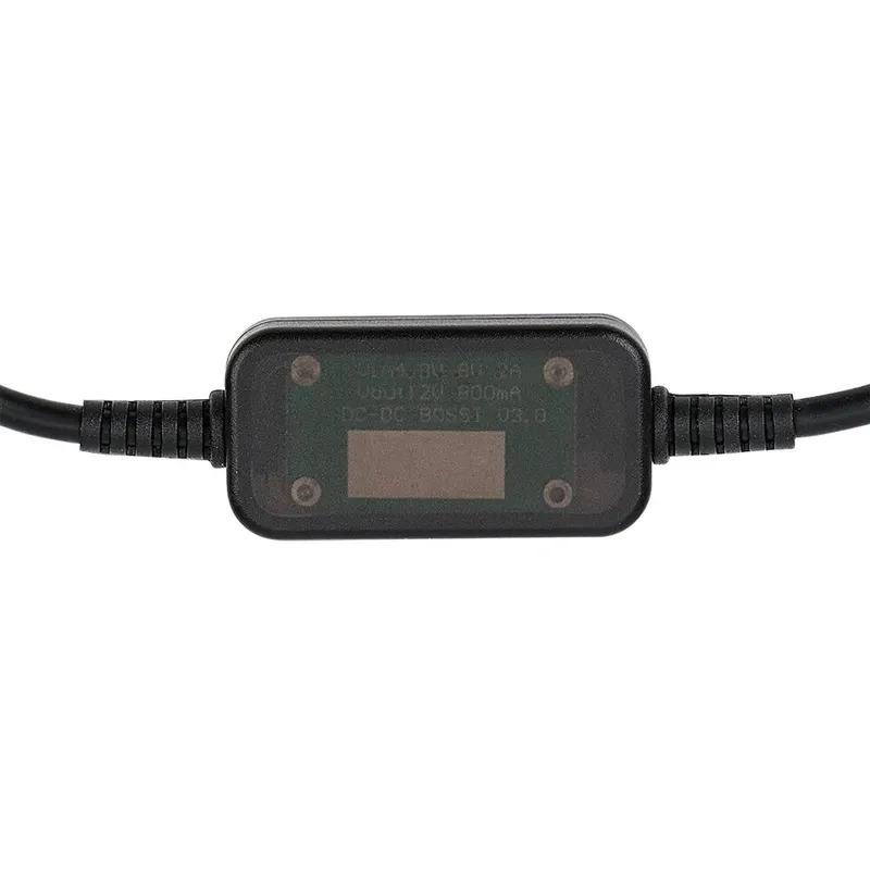 Автомобильные аксессуары для интерьера Адаптер-разъем USB 5 В в 12 В Адаптер-преобразователь Проводной контроллер Кабель-зарядное устройство Гнездо