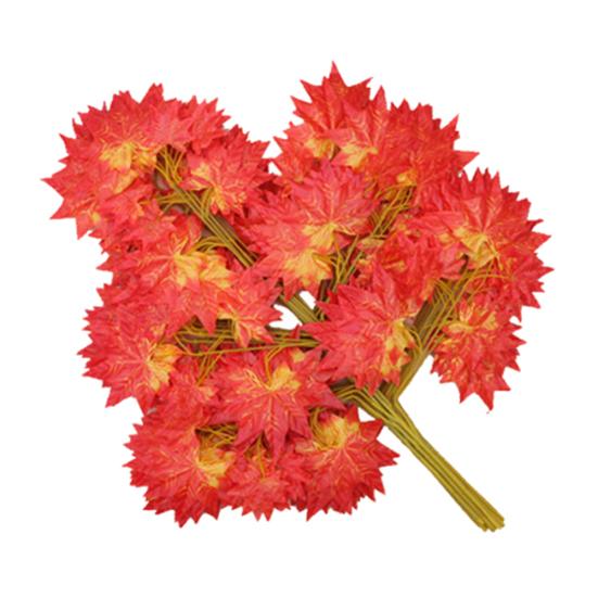 12 шт. искусственное растение баньян кленовые листья домашняя вечеринка сад DIY украшения