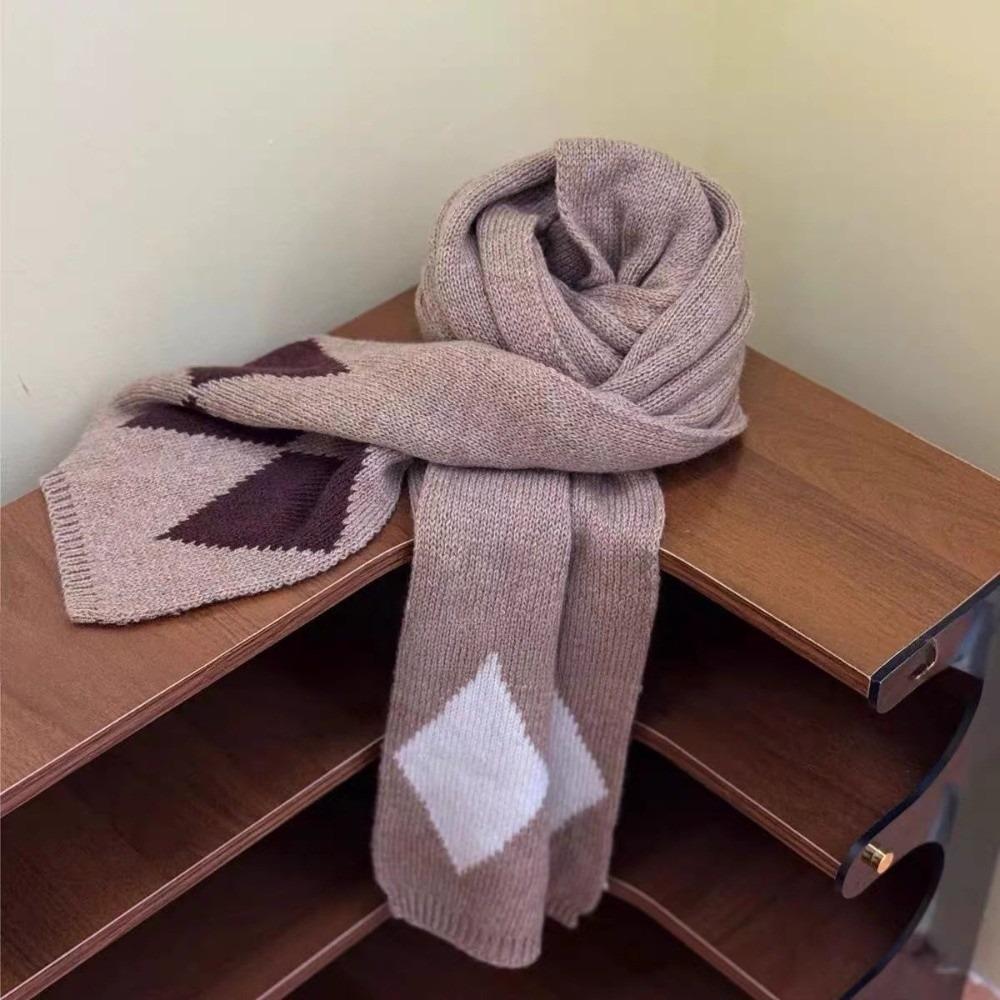 Warm Winter Hat Scarf Ear Protection Knitted Pullover Cap Fashion Skullies Hat for Women