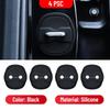 For NISSAN Maxima 2012-2025 Silicone Car Door Lock Buckle Protection Cover Elastic Anti-Collision Shock Absorbing Pad Cushion