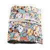 Roll Large Capacity School Supplies Canvas Pencil Case Pen Bag Stationery Pouch Pencil Bags