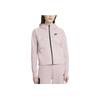 Hooded Casual Running Training Jacket Women Outerwear Champagne CW4299-645