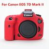 7D Silicone Armor Skin Case Body Cover Protector DSLR Camera Bag For Canon EOS 7D Mark II 2 7D2 7DII
