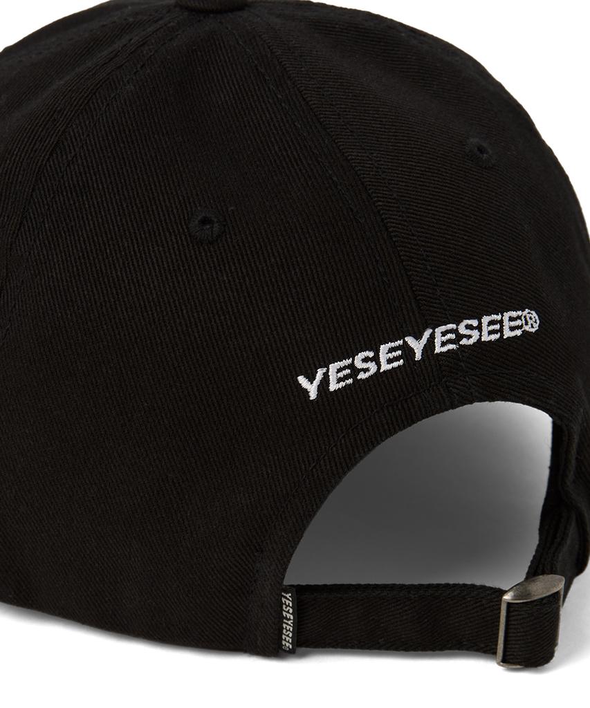 YESEYESEE Y.E.S Кепка-бейсболка Черная