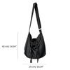 Nylon Bag Versatile Crossbody Bag Large Capacity Shoulder Bag for Women Girl Fashion Travel Bag Drawstring Leisure Bag  Yellow