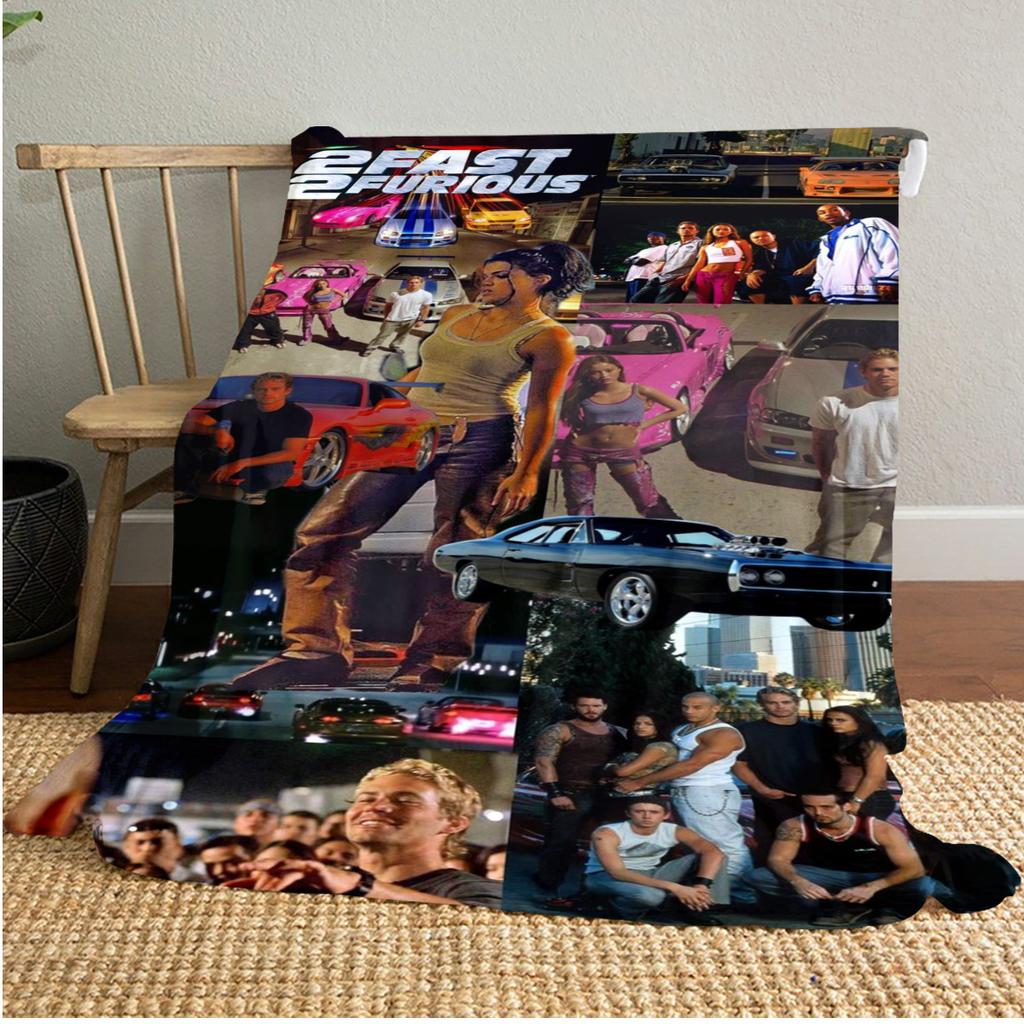 Fast & Furious: Street Racing Blanket Soft And Portable All Season Home Bed Sofa Blanket Office Travel Nap Break Warm Blanket