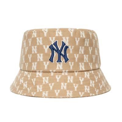 MLB MONOGRAM Коллекция для чтения Полиэстеровые панамы Унисекс Хаки Модные 3AHTFF02N-50BGD