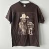 Рубашка Alan Jackson Brown Signature Рубашка Унисекс Концертная S-5XL B126 Унисекс Футболка