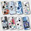 Модный милый чехол с астронавтом для Samsung Galaxy A50 A20e A70 A10 A40 A20s A10s M30s M23 M51 M31s, черный мягкий чехол для телефона