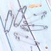 15pcs Stainless Steel Tuna Clips Longline Branch Hangers Snap Fishing Accessory Easy On Off