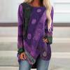 Retro European & American Women's Irregular Loose Long-Sleeve Tops - 2021 Autumn Collection