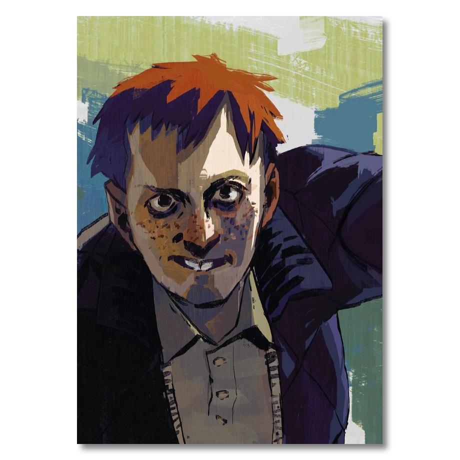 Персонажи игр Disco elysium, абстрактные портреты, картины на холсте, постеры и принты, настенные картины для гостиной, домашний декор