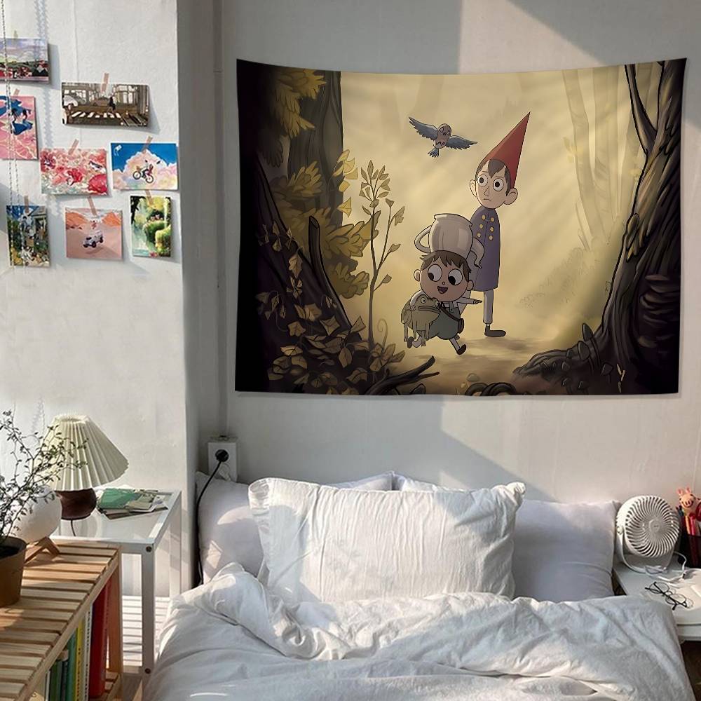 Cartoon OOver the GGarden WWall Colorful Tapestry Wall Hanging Bohemian Wall Tapestries Mandala Wall Art Decor