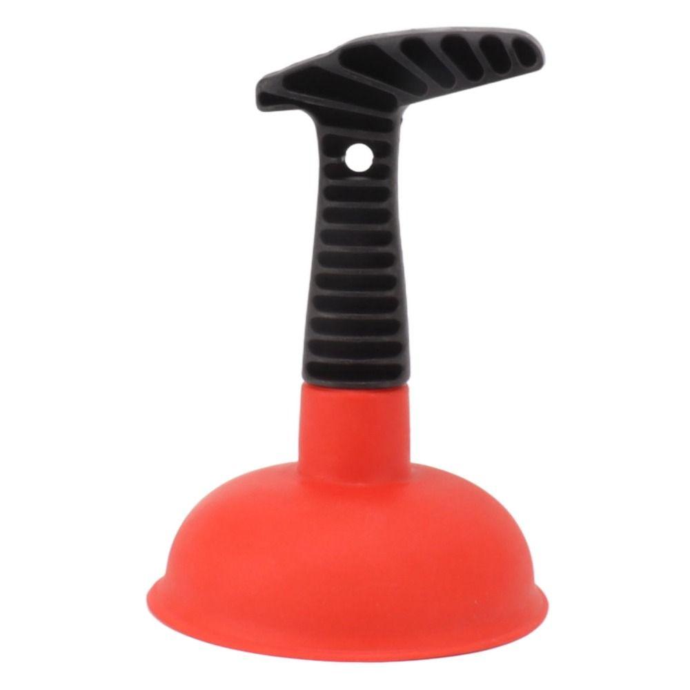Slip Proof Handle Sink Plunger Space Saving Bathroom Cup Plunger Mini Drain Plunger Bathtub
