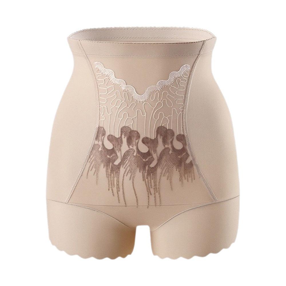 Seamless Tummy Control Shaper Shorts 3D Embroidered Butt Lifter Shapewear New Waist Trainer