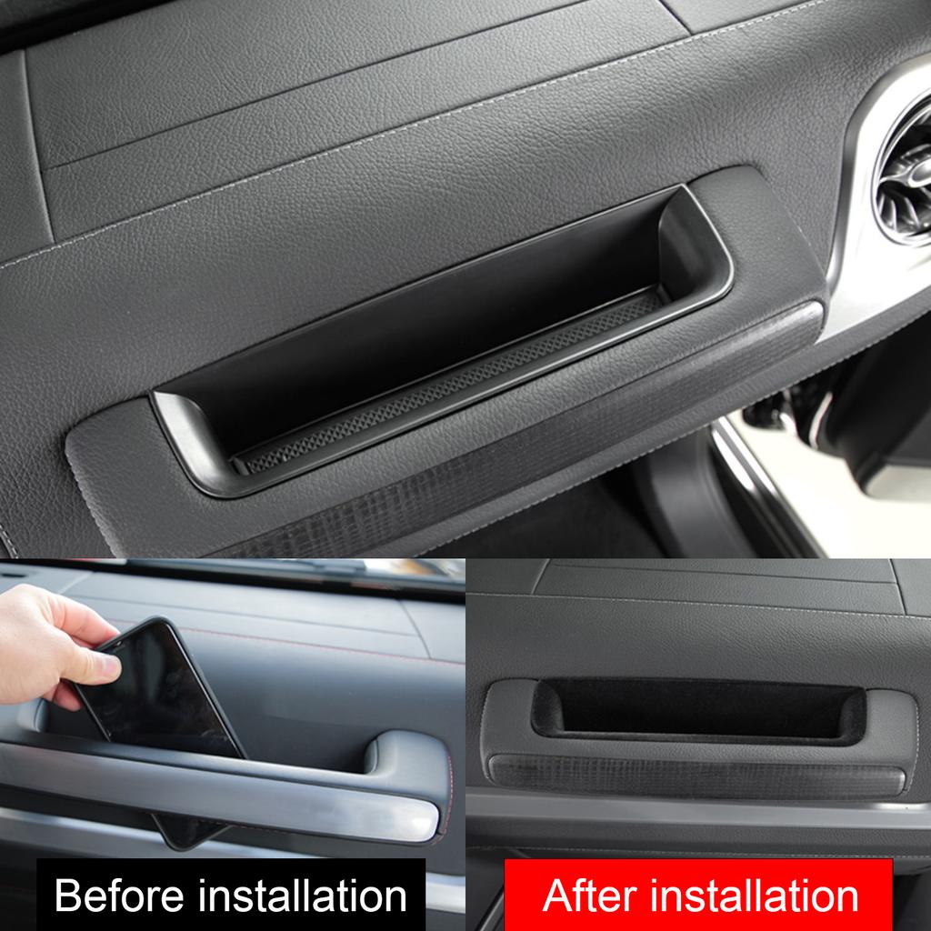 Авто ящик для хранения правая сторона ящик для хранения ABS черный подлокотник-органайзер для Mercedes Benz G Class W464 W463A G350 G500