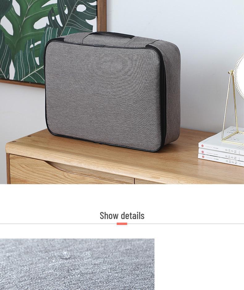 Многослойная сумка-органайзер большой вместимости для ID-карт и паспортов