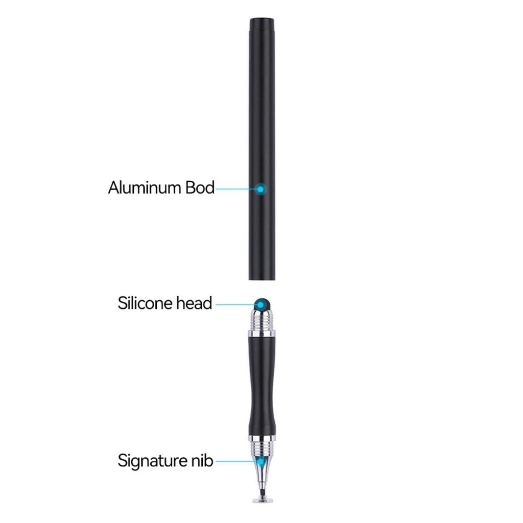 2 In 1 Stylus Pen for Universal Drawing Tablet Capacitive Screen Touch Pen for Tablet Mobile Android IOS Samsung Accessories