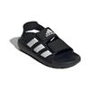 Adidas Alta Swim 2.0 Удобные Повседневные Нескользящие Амортизирующие Сандалии Детские Сандалии Черные Белые ID2839