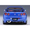 AUTOart 1/18 Scale Nismo R34 GT-R Z-tune Bayside Blue Finished Product