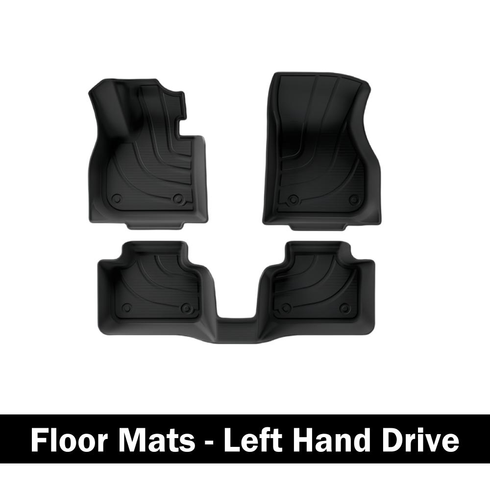 Для BMW U11 X1 ix1 2025-2025 Коврик для пола TPE Коврик для багажника Коврик для багажа Водонепроницаемый нескользящий коврик Левый руль