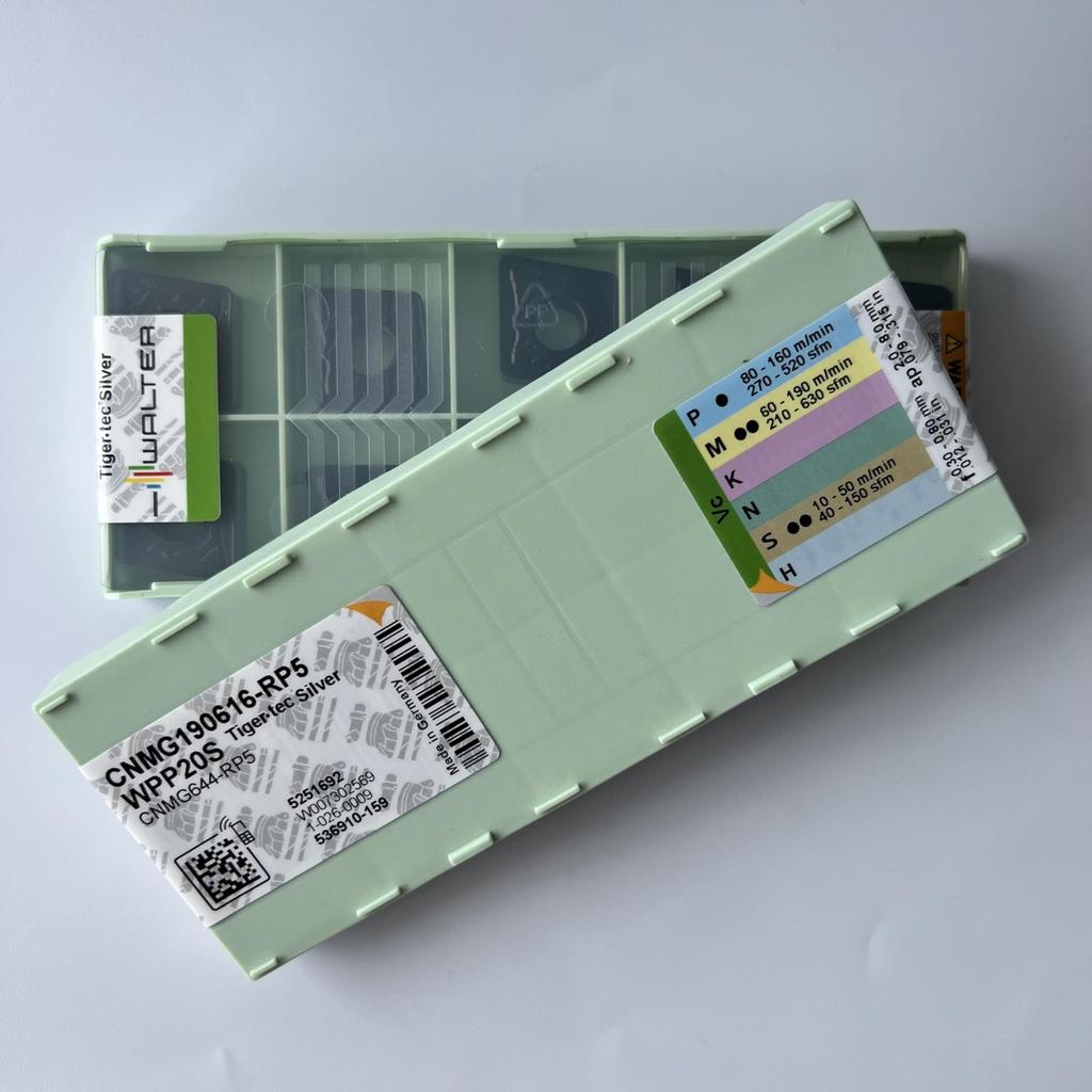 Walter / CNMG190616-RP5 WPP20S / Carbide CNC Blade 10 Pcs